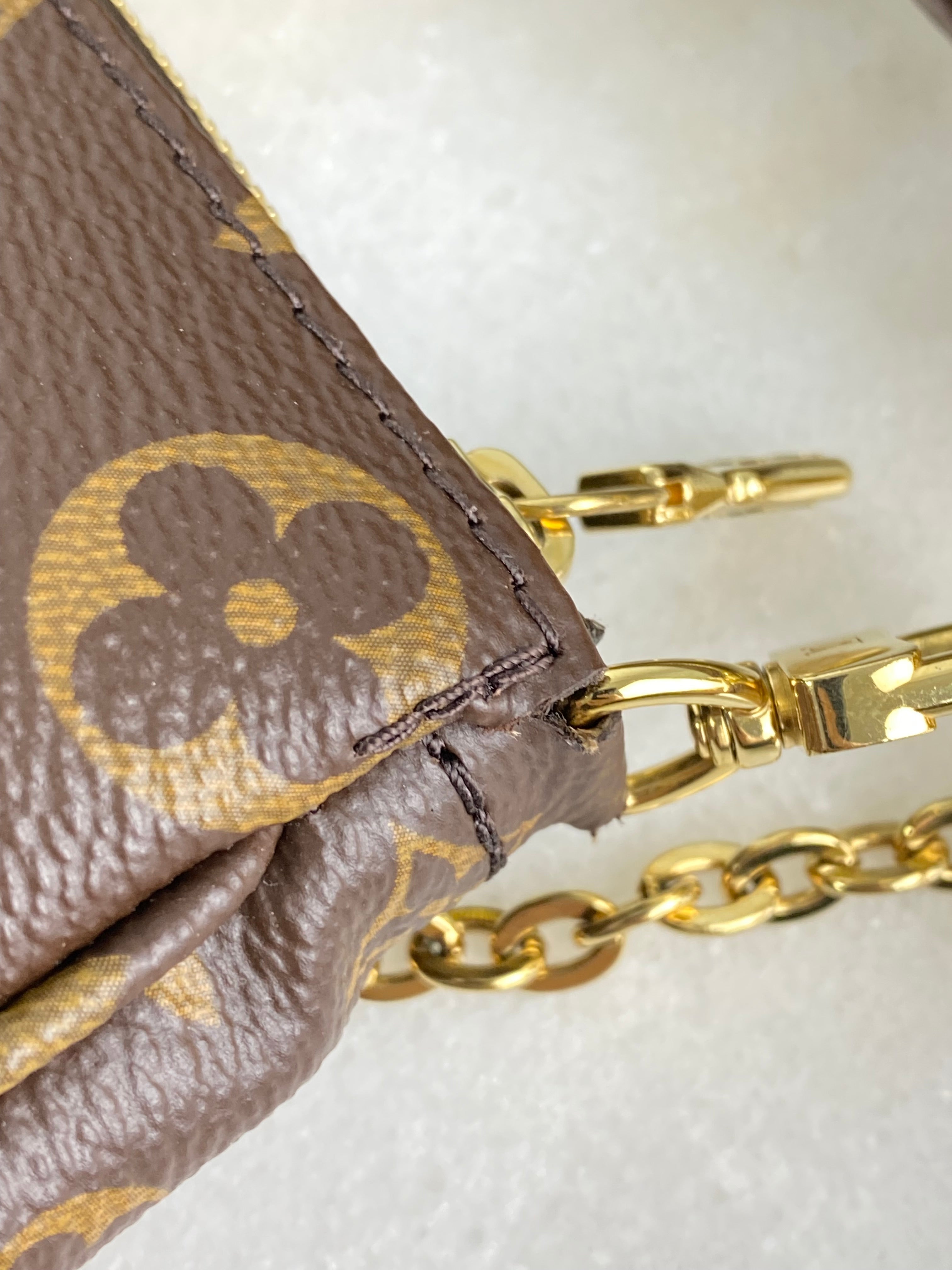 Louis Vuitton Monogram Multi Pochette with Chain