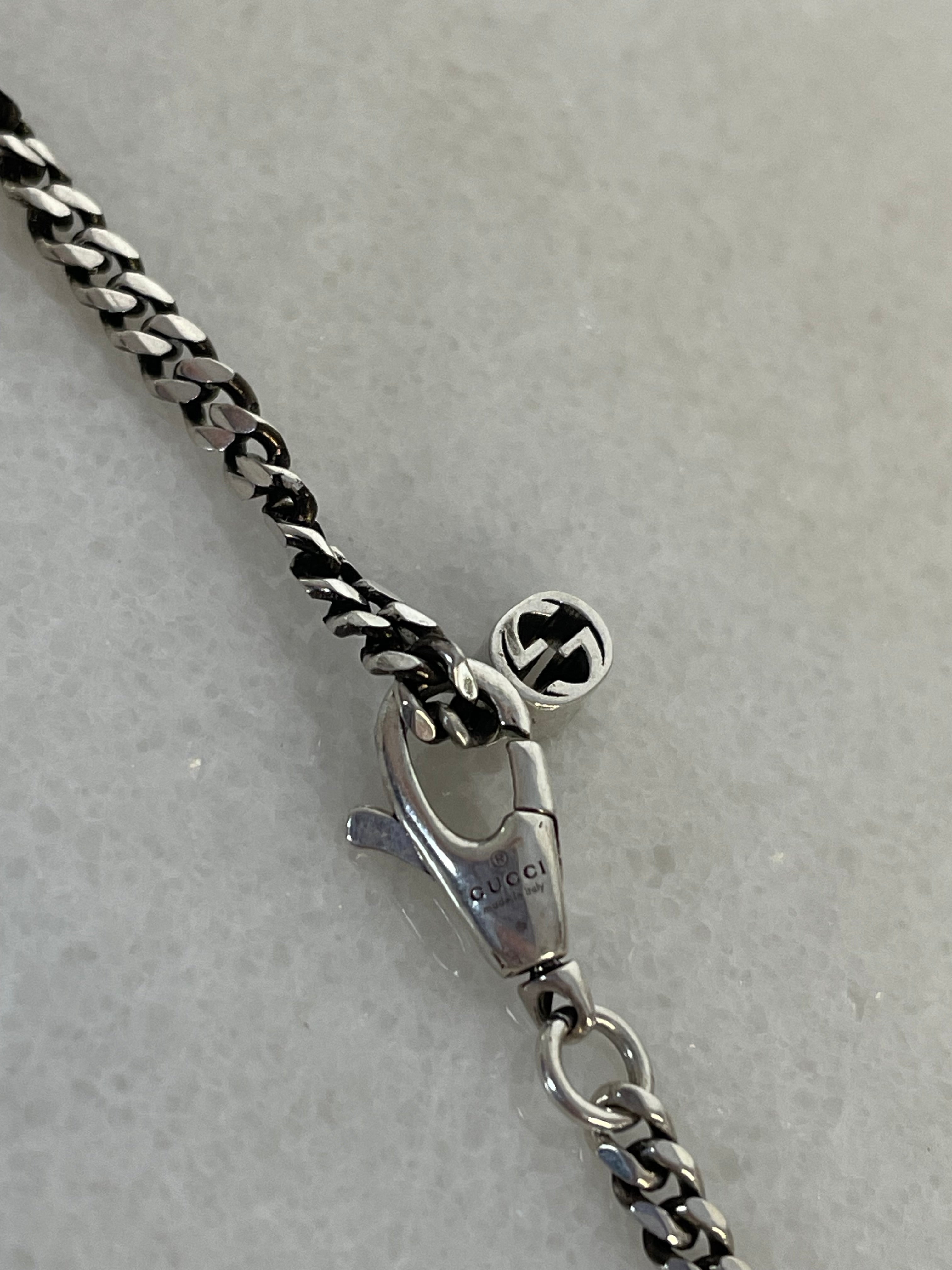 Gucci Black Interlocking Necklace-Necklaces-Gucci-The Closet Egypt