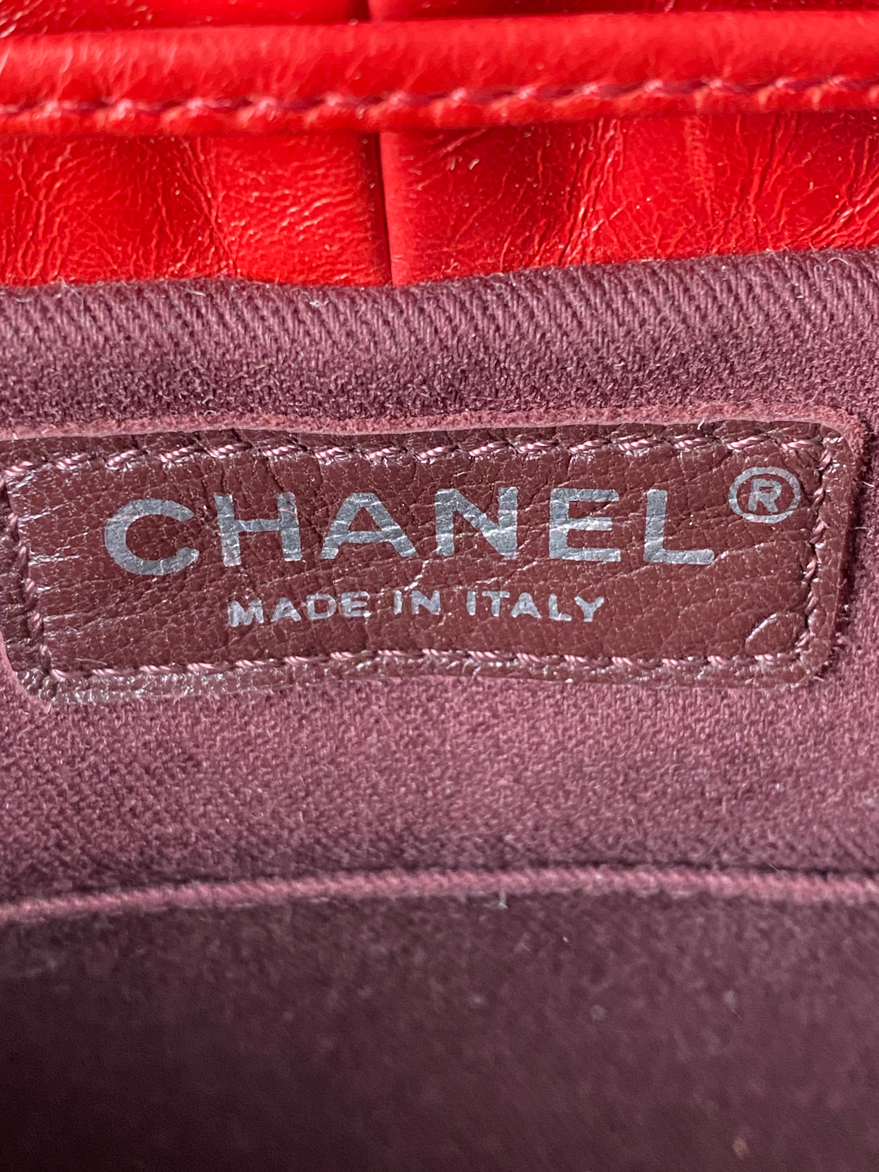 Chanel Red Classic Mountain Quilted Backpack Bag-Backpack-Chanel-The Closet Egypt