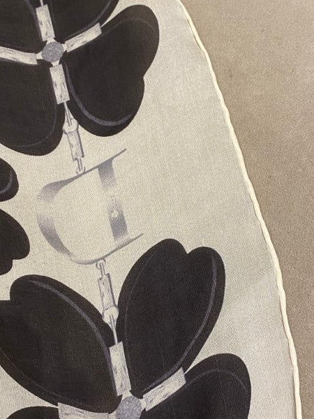 Christian Dior Bicolor Rectangular Scarf-Scarf-Christian Dior-The Closet Egypt