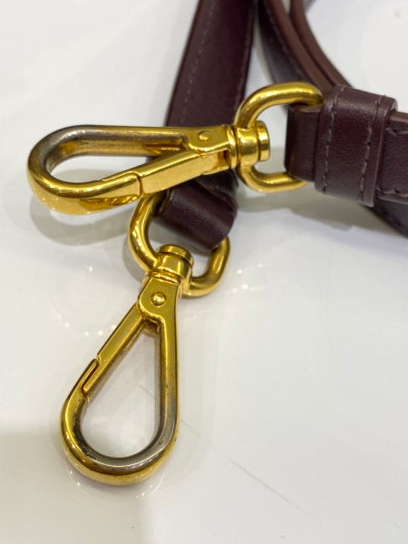 Prada Burgundy Waterproof Tote Bag-handbag-Prada-The Closet Egypt