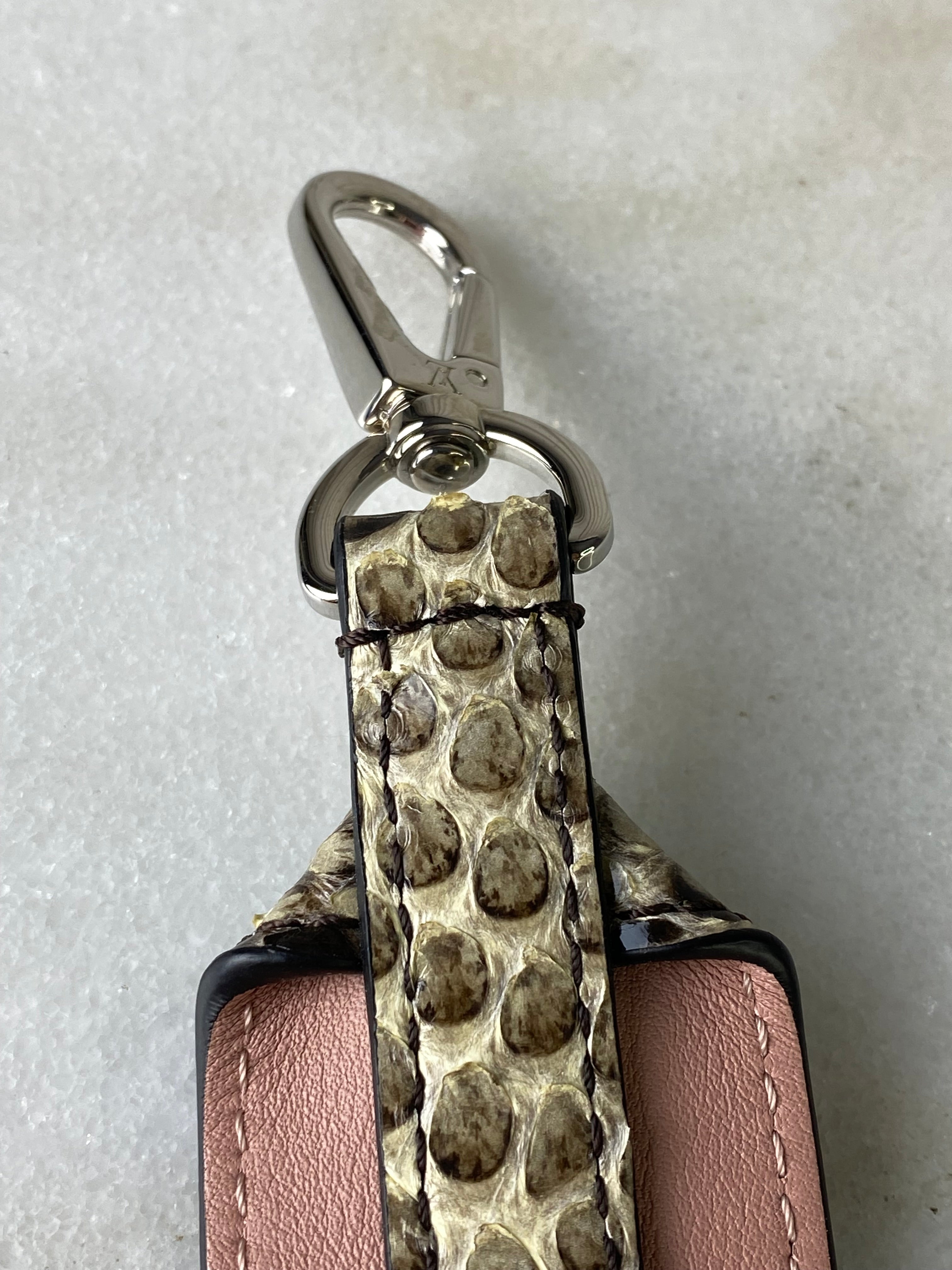 Louis Vuitton Bicolor Python Bandouliere Strap Bag-Bag Strap-Louis Vuitton-The Closet Egypt