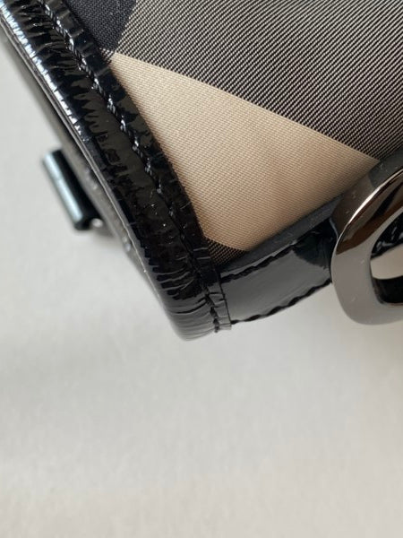 Burberry Black Beat Check Shoulder Bag-handbag-Burberry-The Closet Egypt