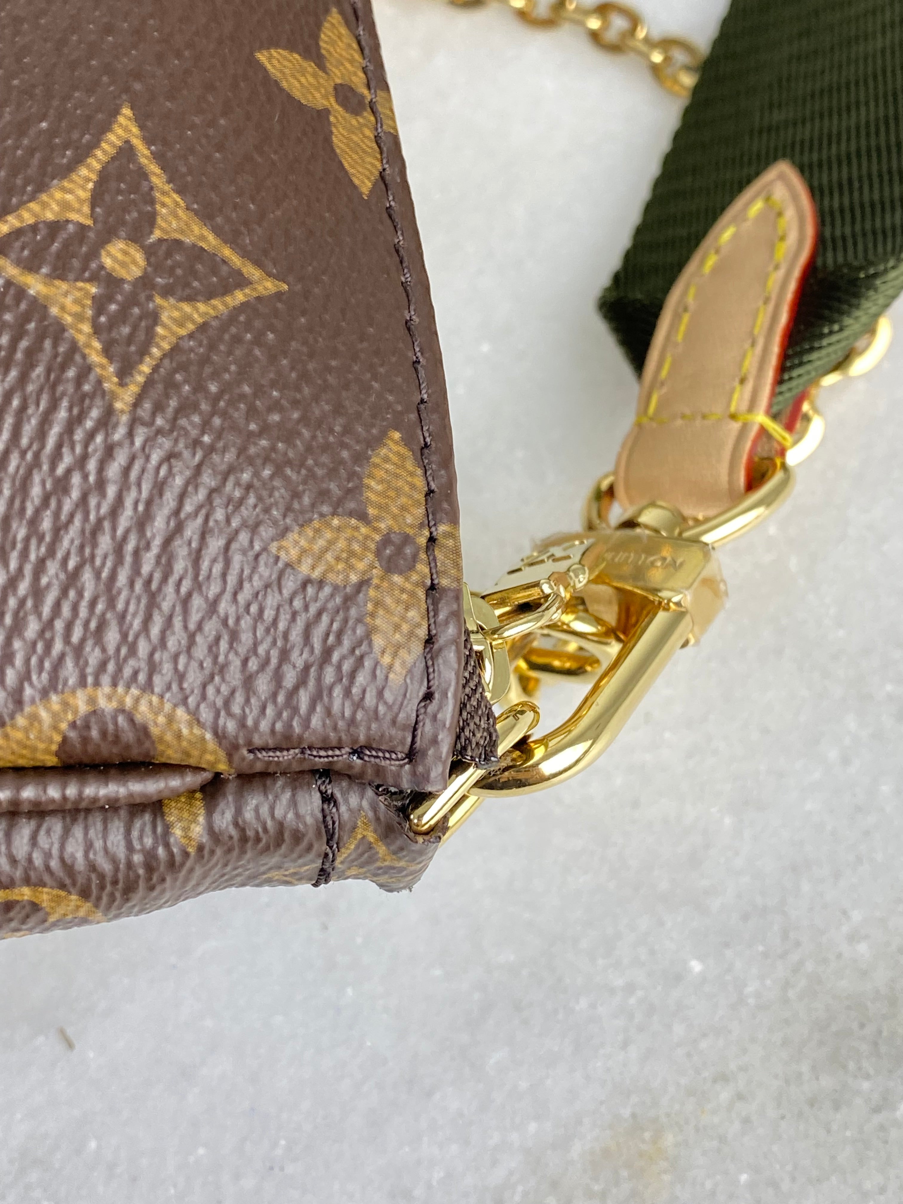 Louis Vuitton Monogram Multi Pochette with Chain