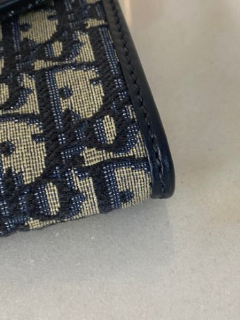 Christian Dior Blue Bobby East West Pouch-Pouch-Christian Dior-The Closet Egypt