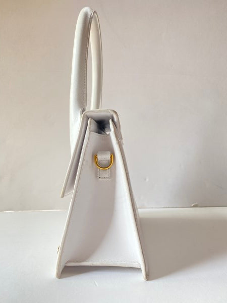 Jacquemus White Top Handle Bag-handbag-Jacquemus-The Closet Egypt