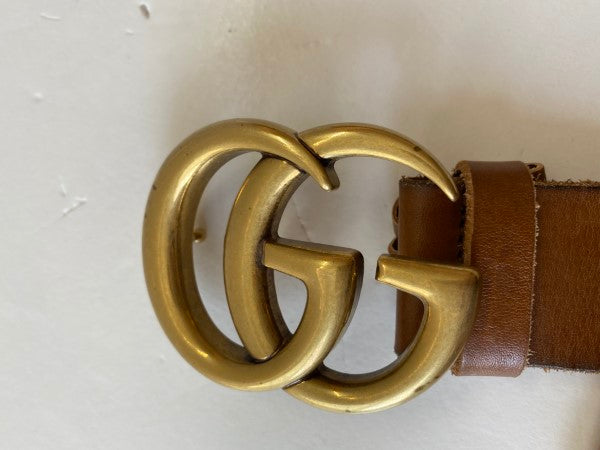 Gucci Brown Belt 36-Belt-Gucci-The Closet Egypt