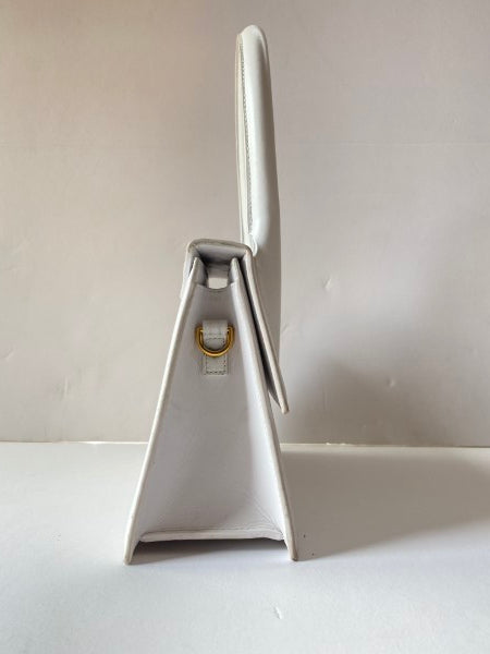 Jacquemus White Top Handle Bag-handbag-Jacquemus-The Closet Egypt