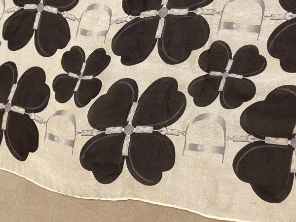 Christian Dior Bicolor Rectangular Scarf-Scarf-Christian Dior-The Closet Egypt