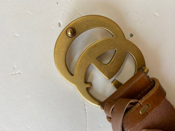 Gucci Brown Belt 36-Belt-Gucci-The Closet Egypt