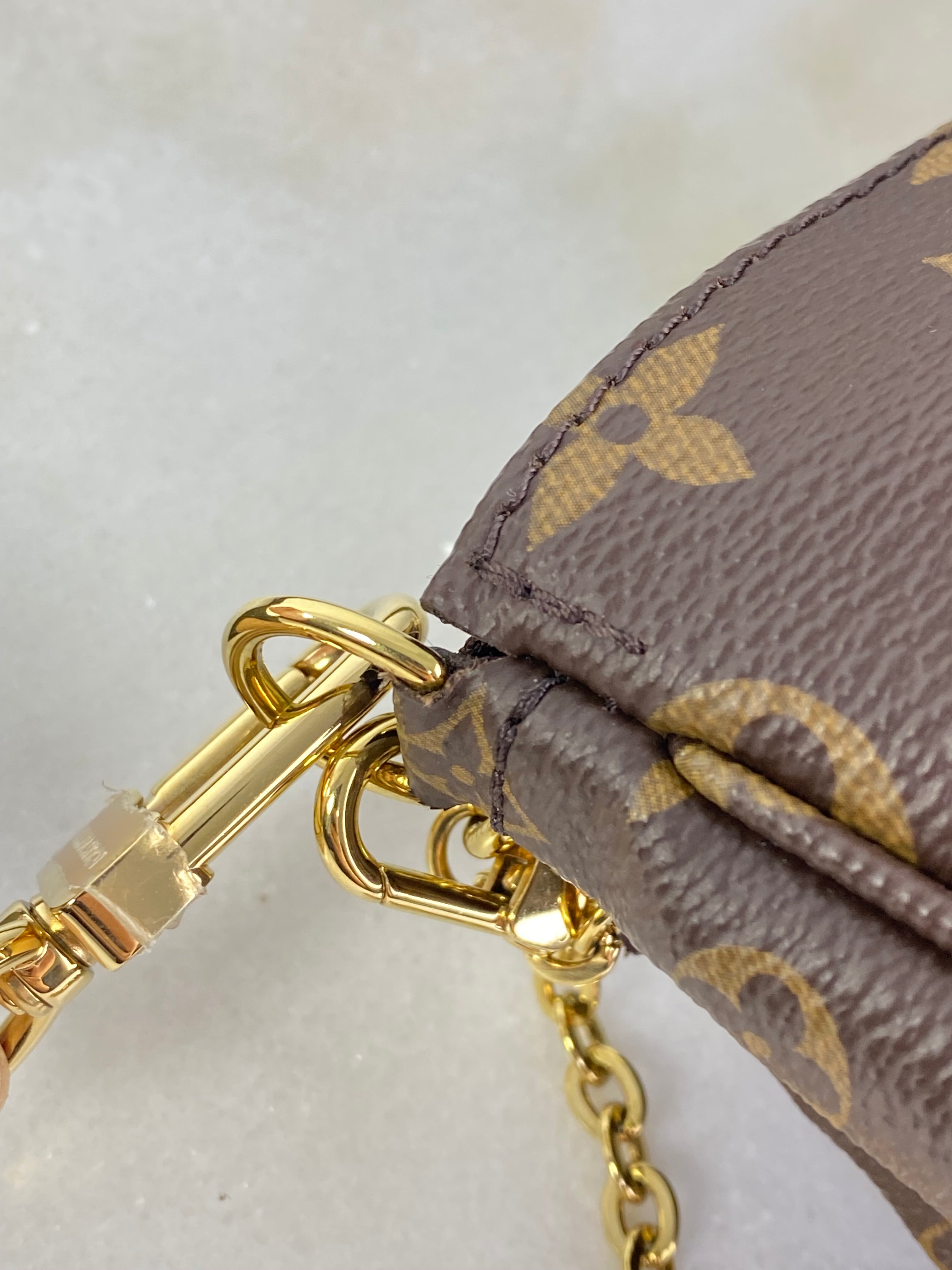 Louis Vuitton Monogram Multi Pochette with Chain