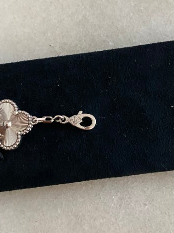 Van Cleef & Arpels 18K White Gold Vintage Alhambra 5 Motifs Bracelet-Bracelet-Van Cleef & Arpels-The Closet Egypt