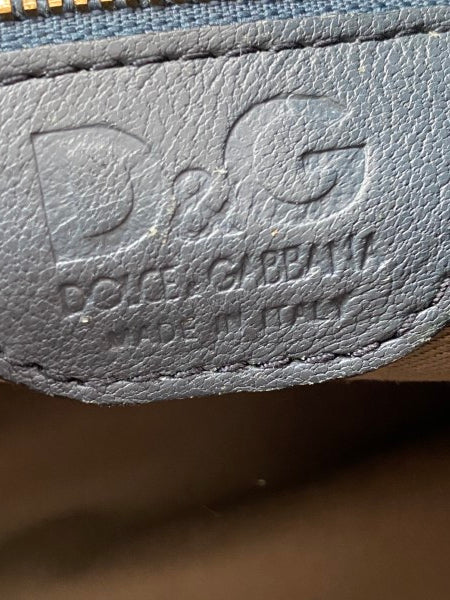 Dolce & Gabbana Blue Quilted Lily Glam Tote Bag-handbag-Dolce & Gabbana-The Closet Egypt