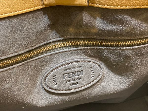 Fendi Beige 2 Way Tote Medium Bag-handbag-Fendi-The Closet Egypt