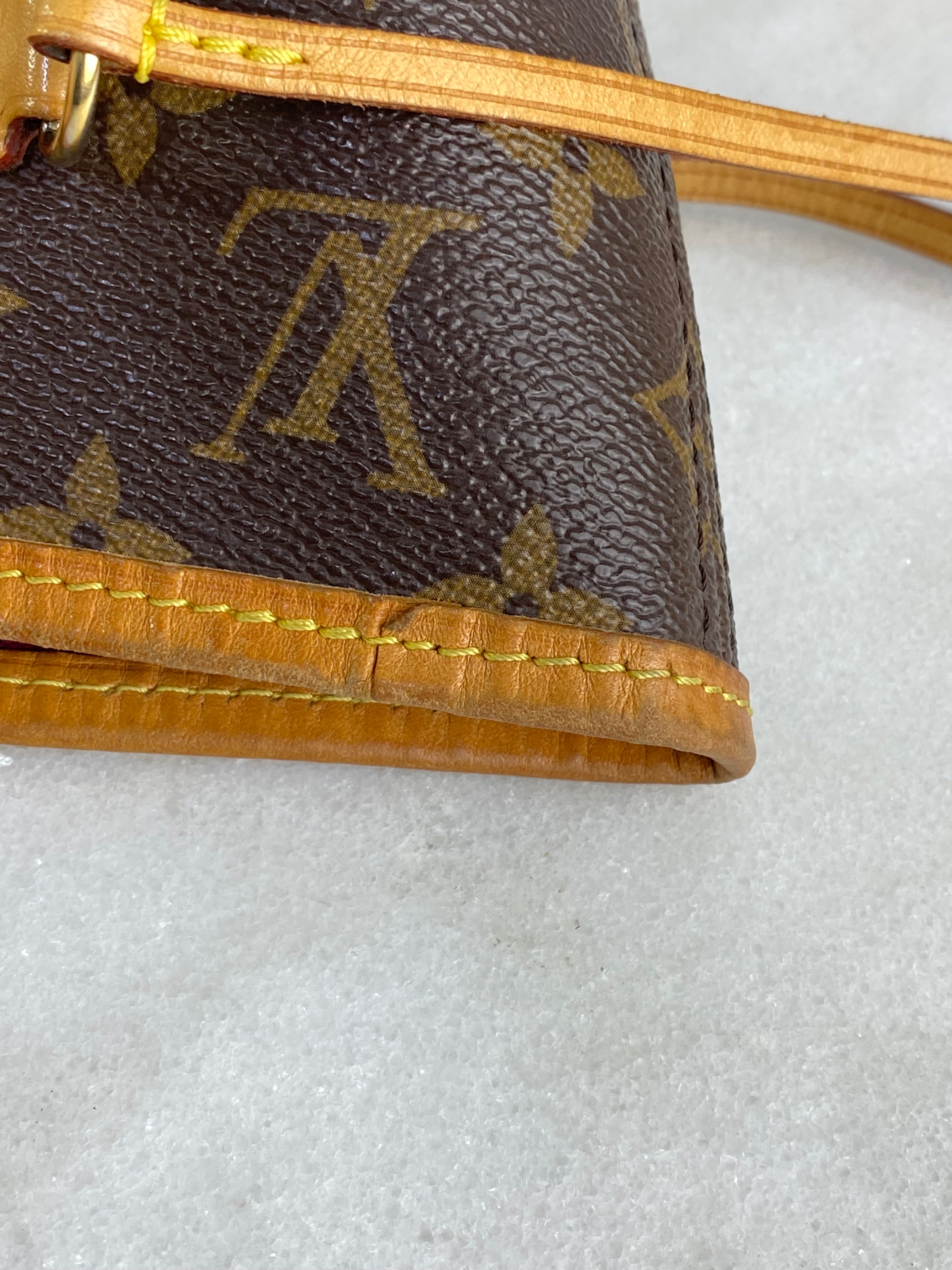 Louis Vuitton Monogram Neverfull MM Shoulder Bag W/ Strap