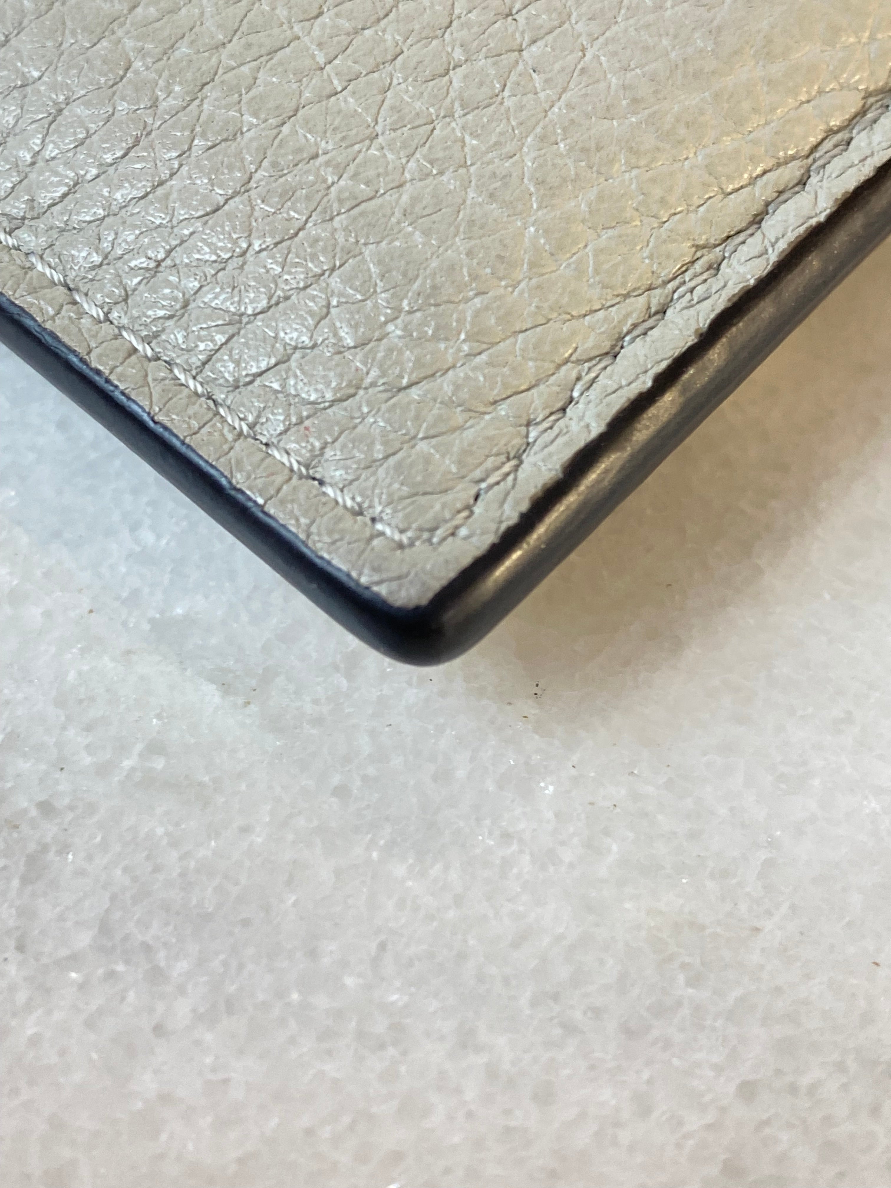 Valentino Light Gray Rockstud Card Holder-Card Holder-Valentino-The Closet Egypt