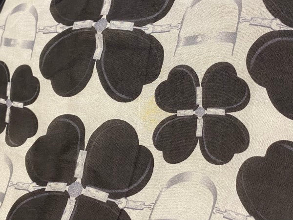 Christian Dior Bicolor Rectangular Scarf-Scarf-Christian Dior-The Closet Egypt