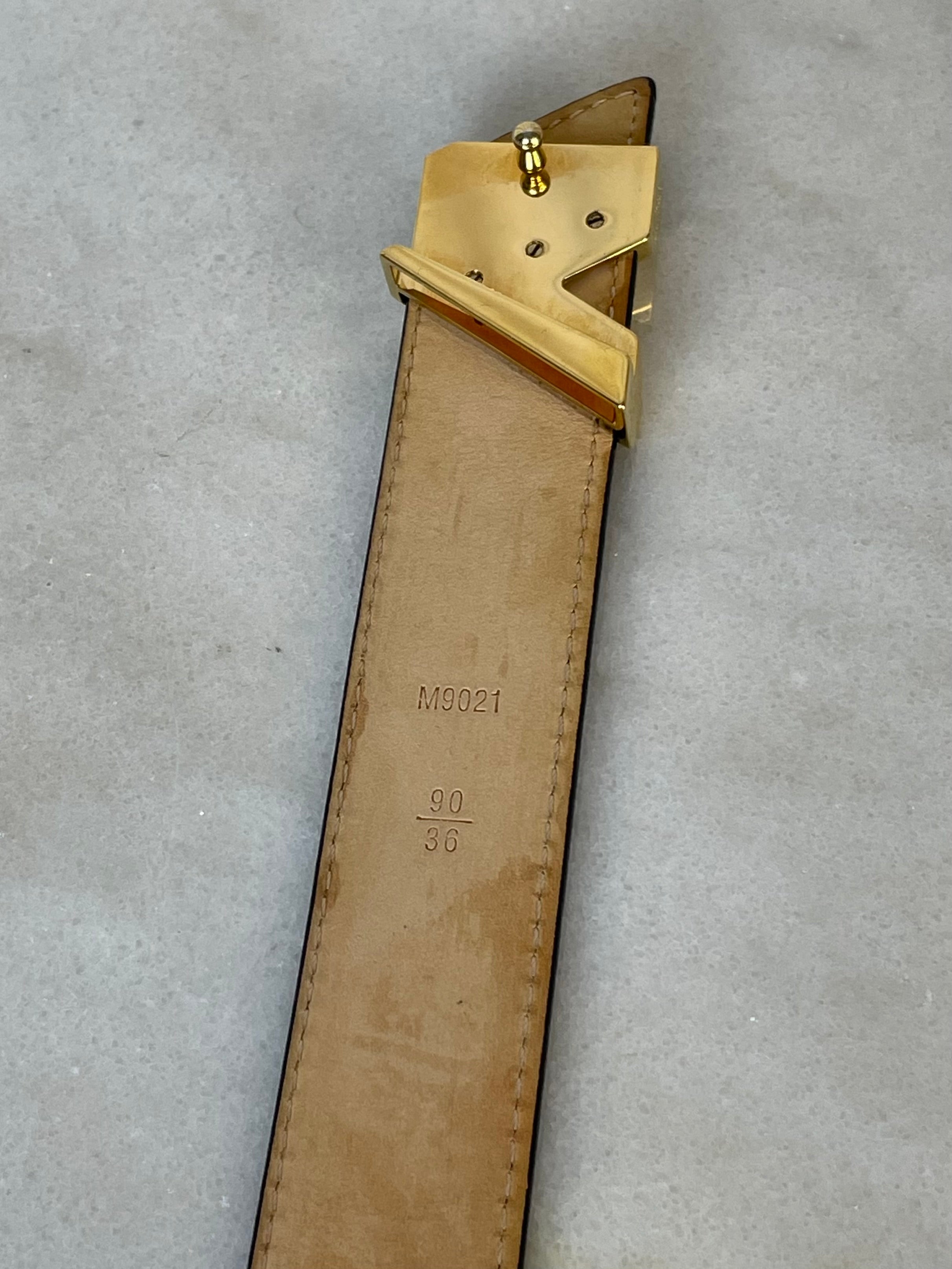 Louis Vuitton Essential V Belt 36-Belt-Louis Vuitton-The Closet Egypt