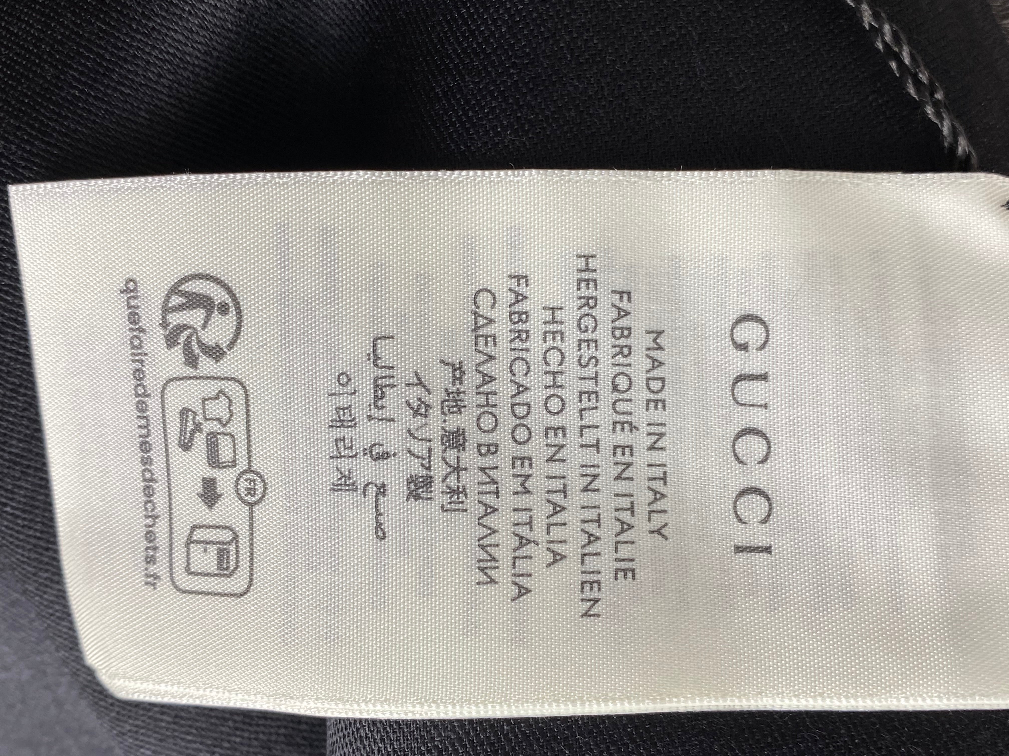 Gucci Black GG Scarf-Scarf-Gucci-The Closet Egypt