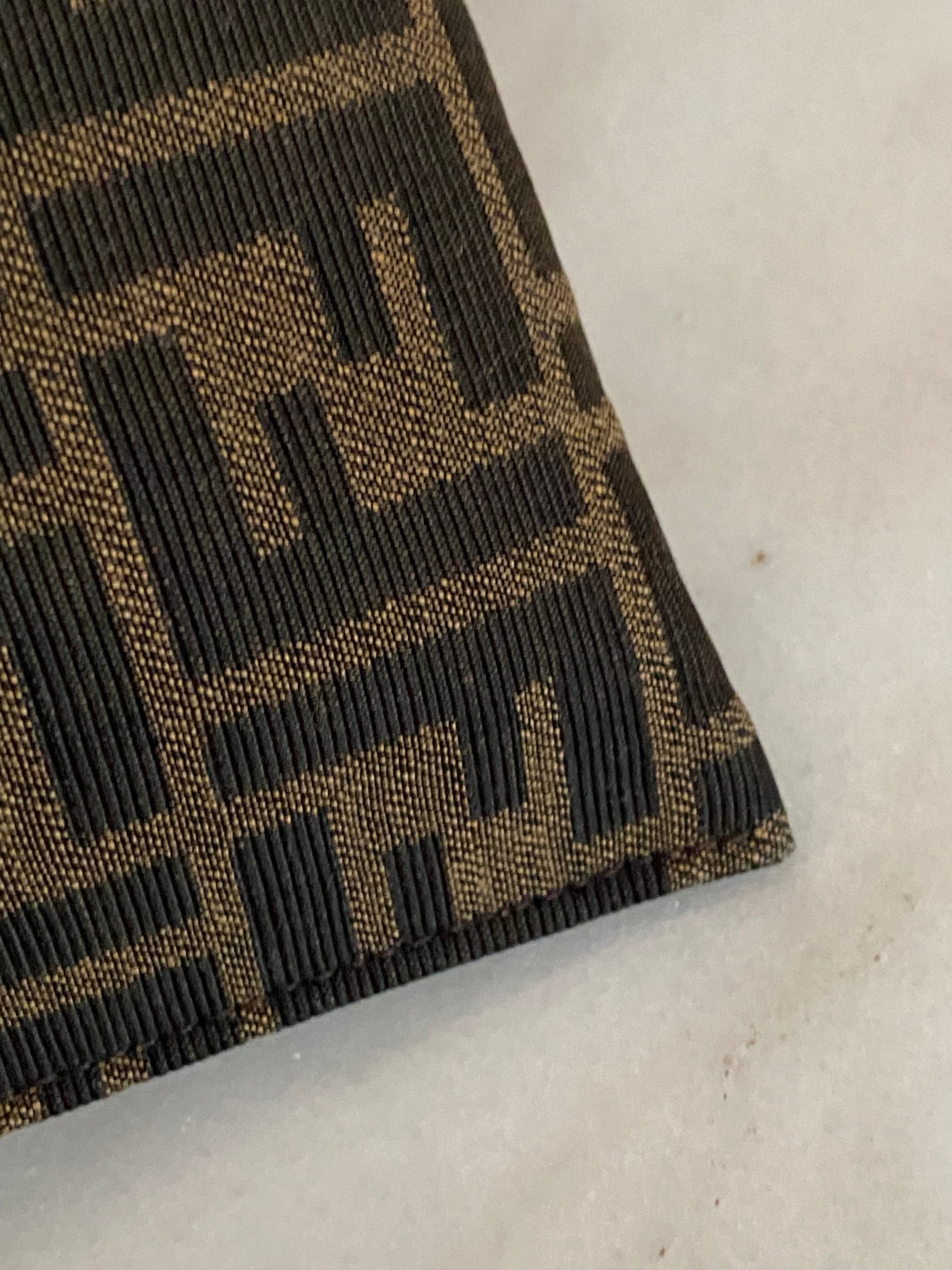 Fendi Brown FF Pouch