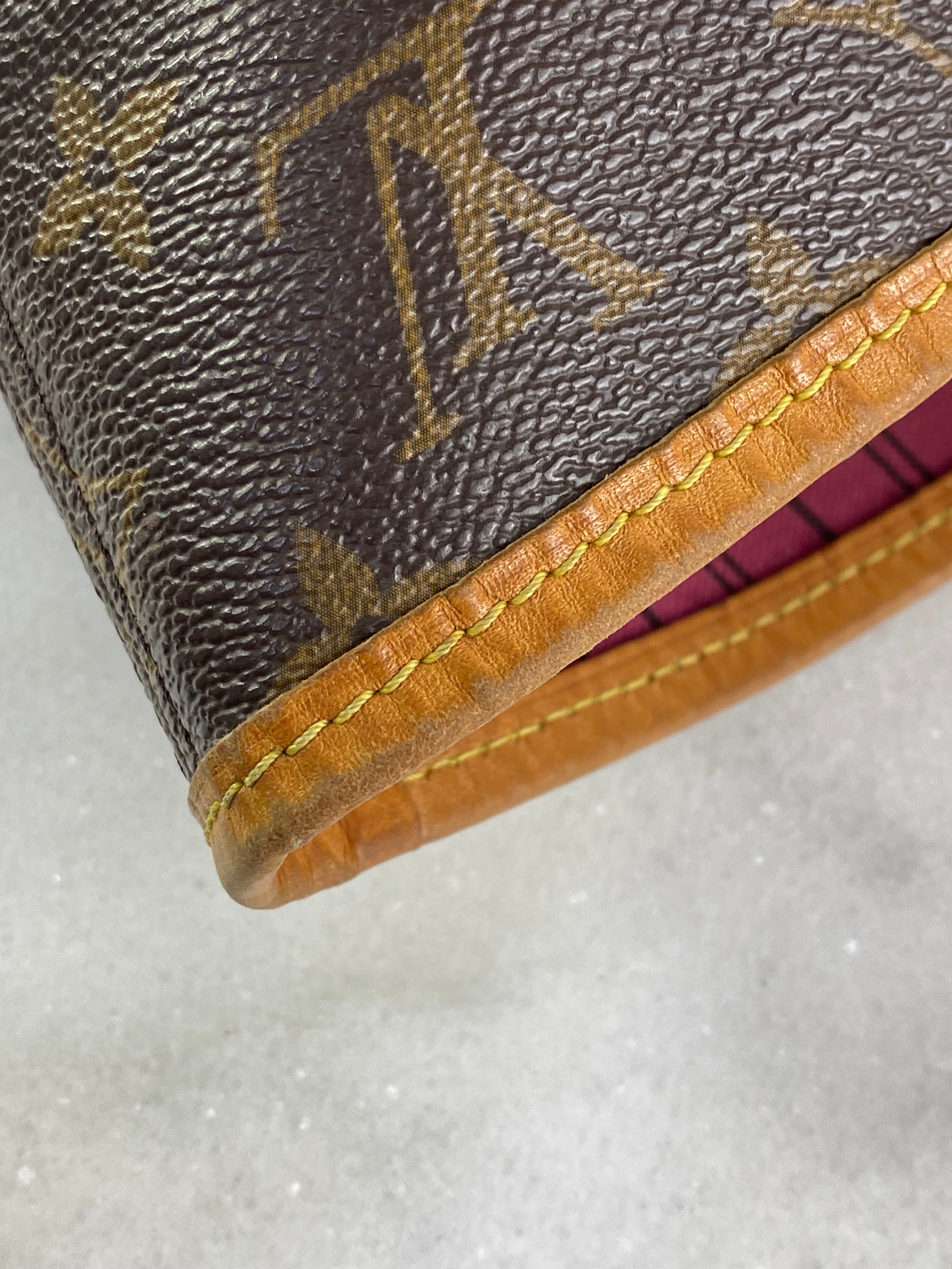 Louis Vuitton Monogram Neverfull MM Shoulder Bag W/ Strap