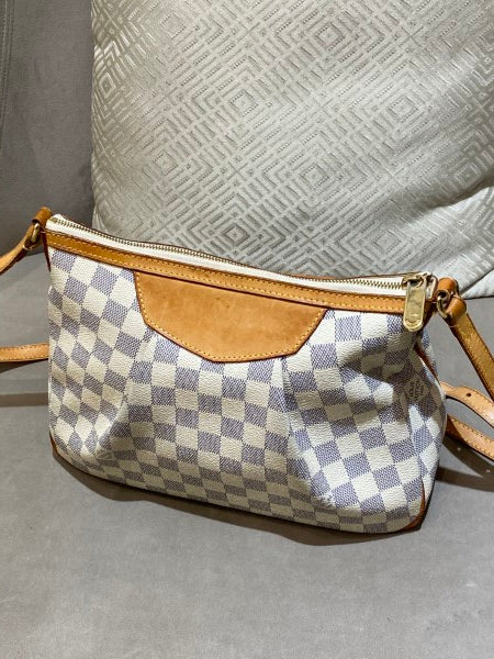 Louis Vuitton Damier Azur Siracusa PM Bag-handbag-Louis Vuitton-The Closet Egypt