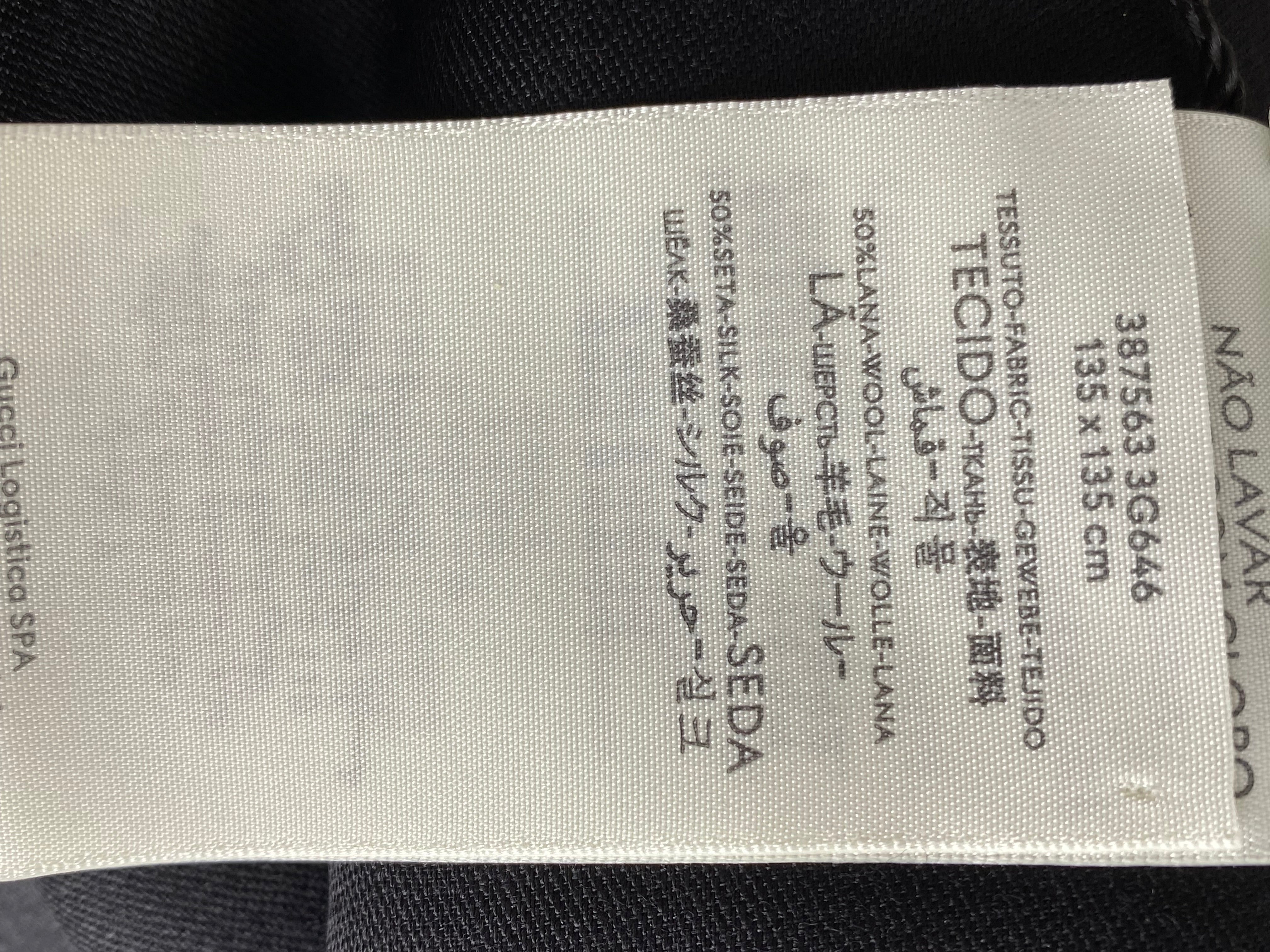 Gucci Black GG Scarf-Scarf-Gucci-The Closet Egypt