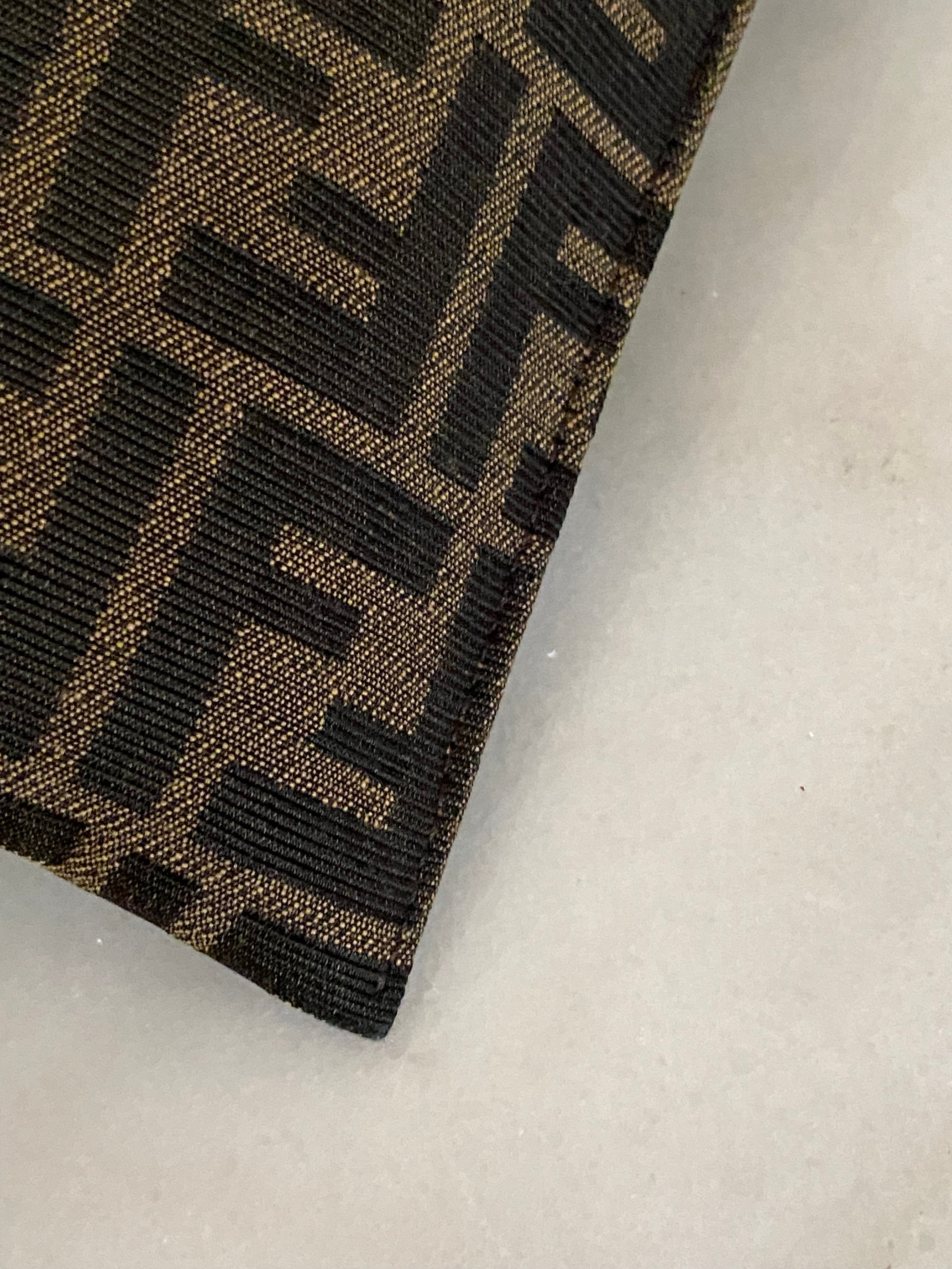 Fendi Brown FF Pouch