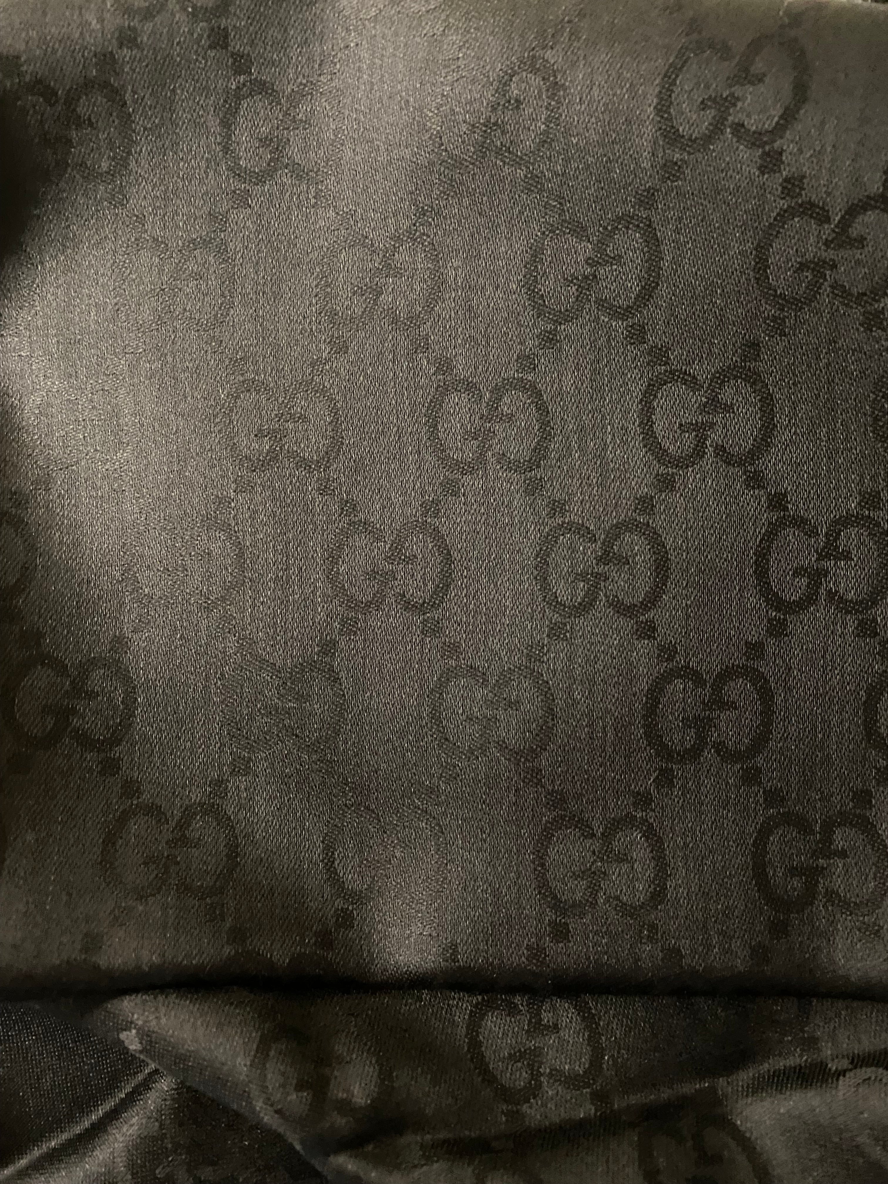 Gucci Black GG Scarf-Scarf-Gucci-The Closet Egypt