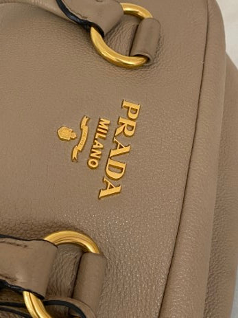 Prada Beige Bauletto Tote Bag-handbag-Prada-The Closet Egypt