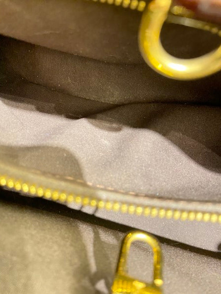 Louis Vuitton Burgundy Monogram Vernis Wilshire Tote Bag-handbag-Louis Vuitton-The Closet Egypt