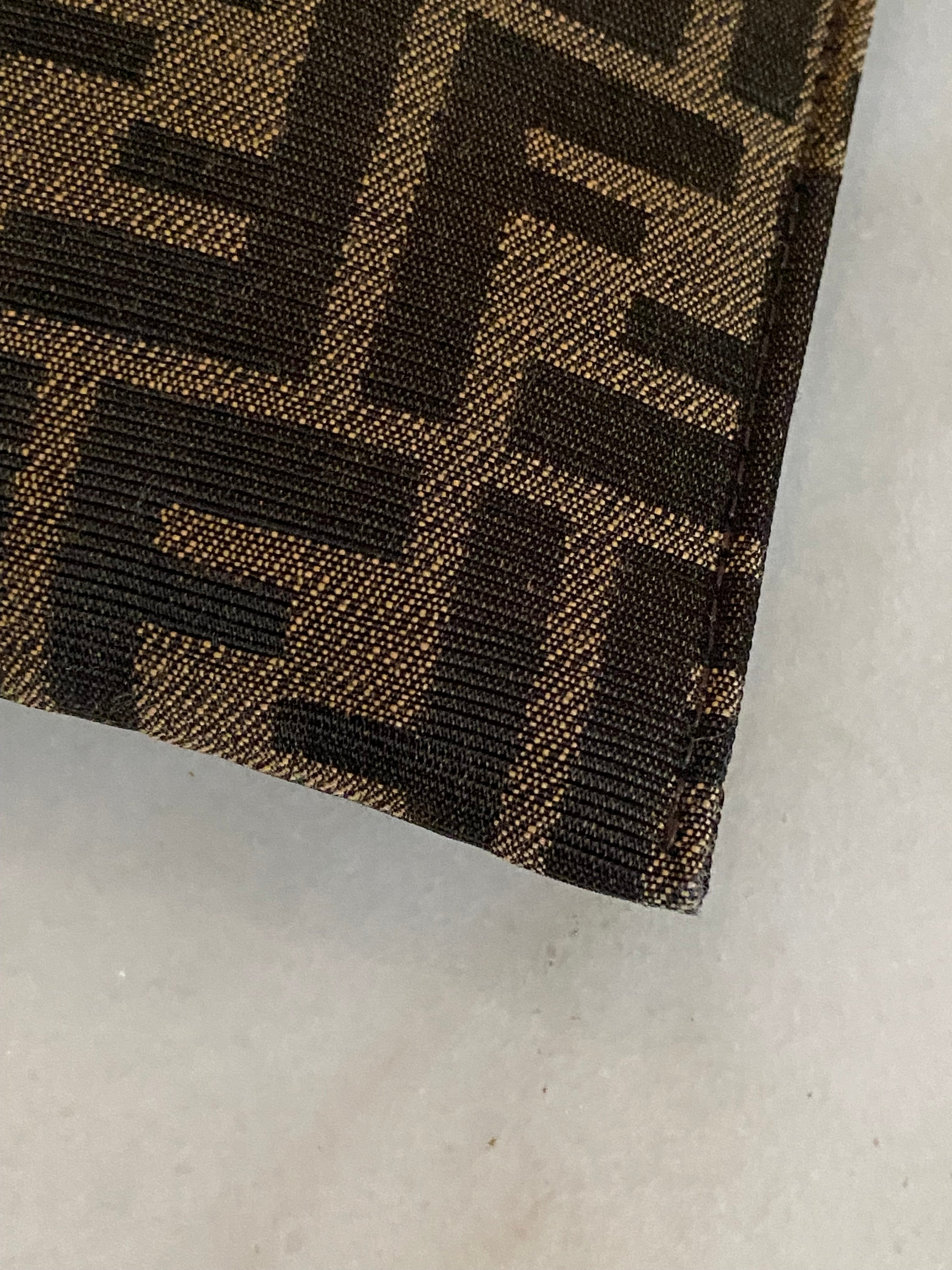 Fendi Brown FF Pouch