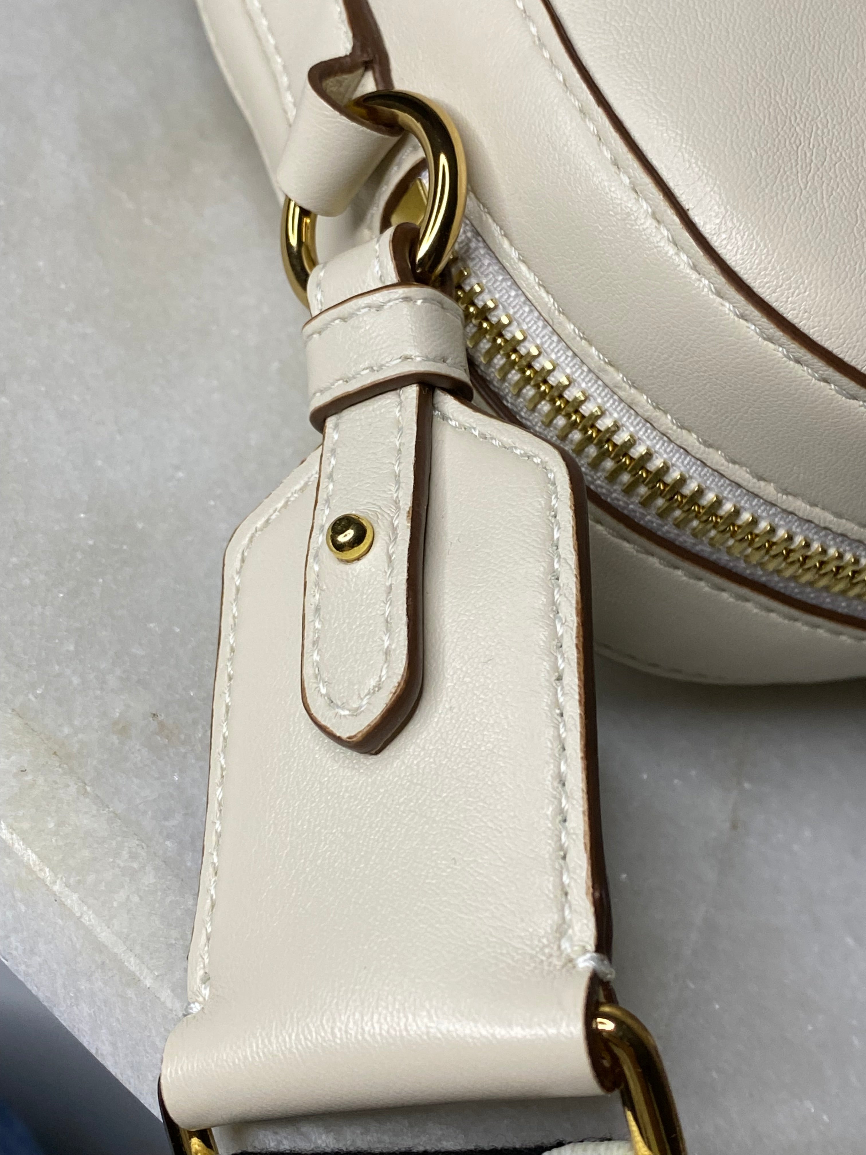 Stella Mccartney White Camera Logo Crossbody Bag-handbag-Stella Mccartney-The Closet Egypt