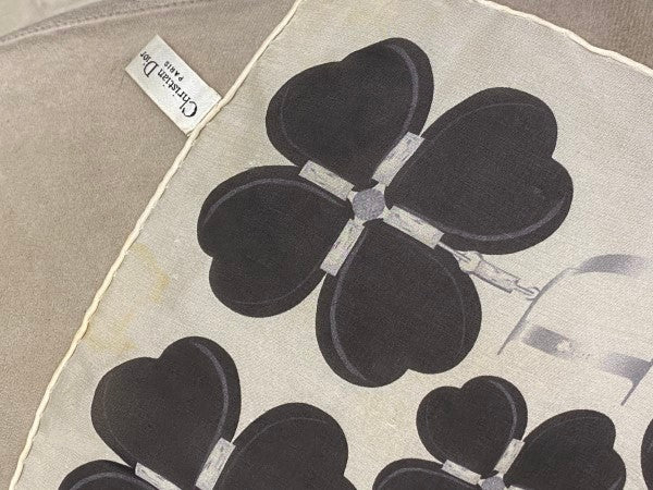 Christian Dior Bicolor Rectangular Scarf-Scarf-Christian Dior-The Closet Egypt