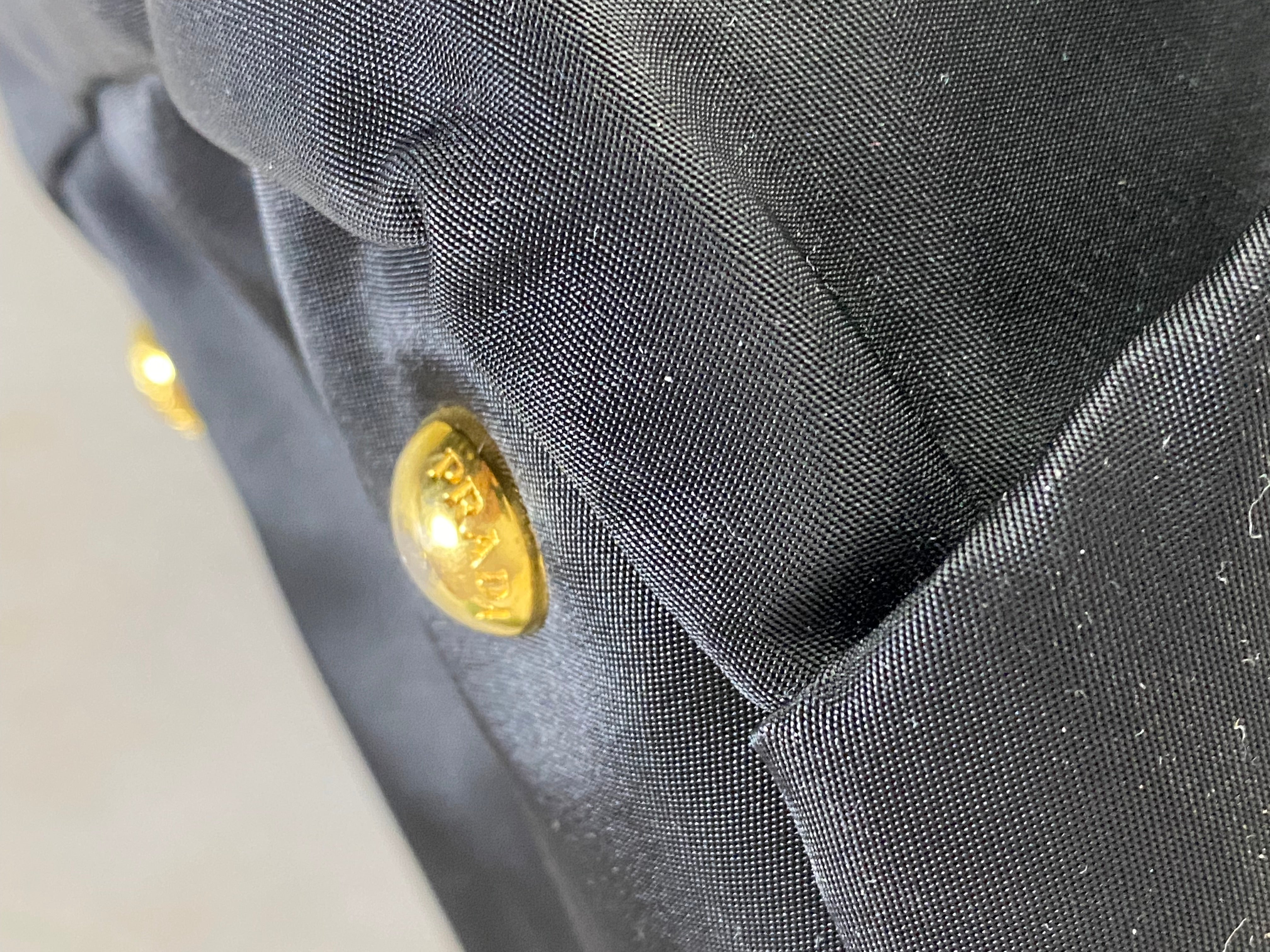 Prada Black Nylon Shoulder Bag-handbag-Prada-The Closet Egypt