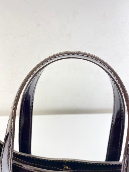 Louis Vuitton Burgundy Monogram Vernis Wilshire Tote Bag-handbag-Louis Vuitton-The Closet Egypt
