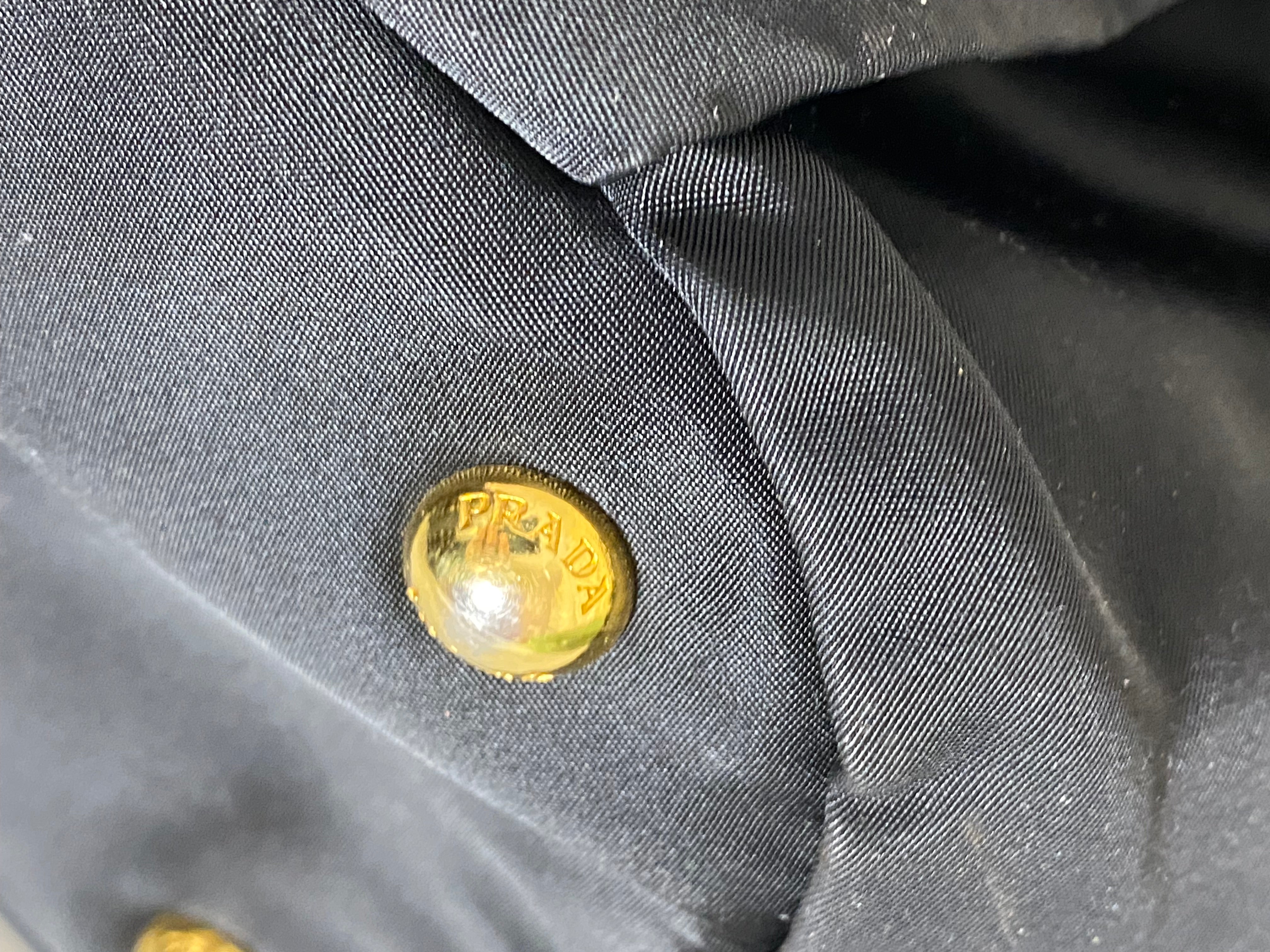 Prada Black Nylon Shoulder Bag-handbag-Prada-The Closet Egypt