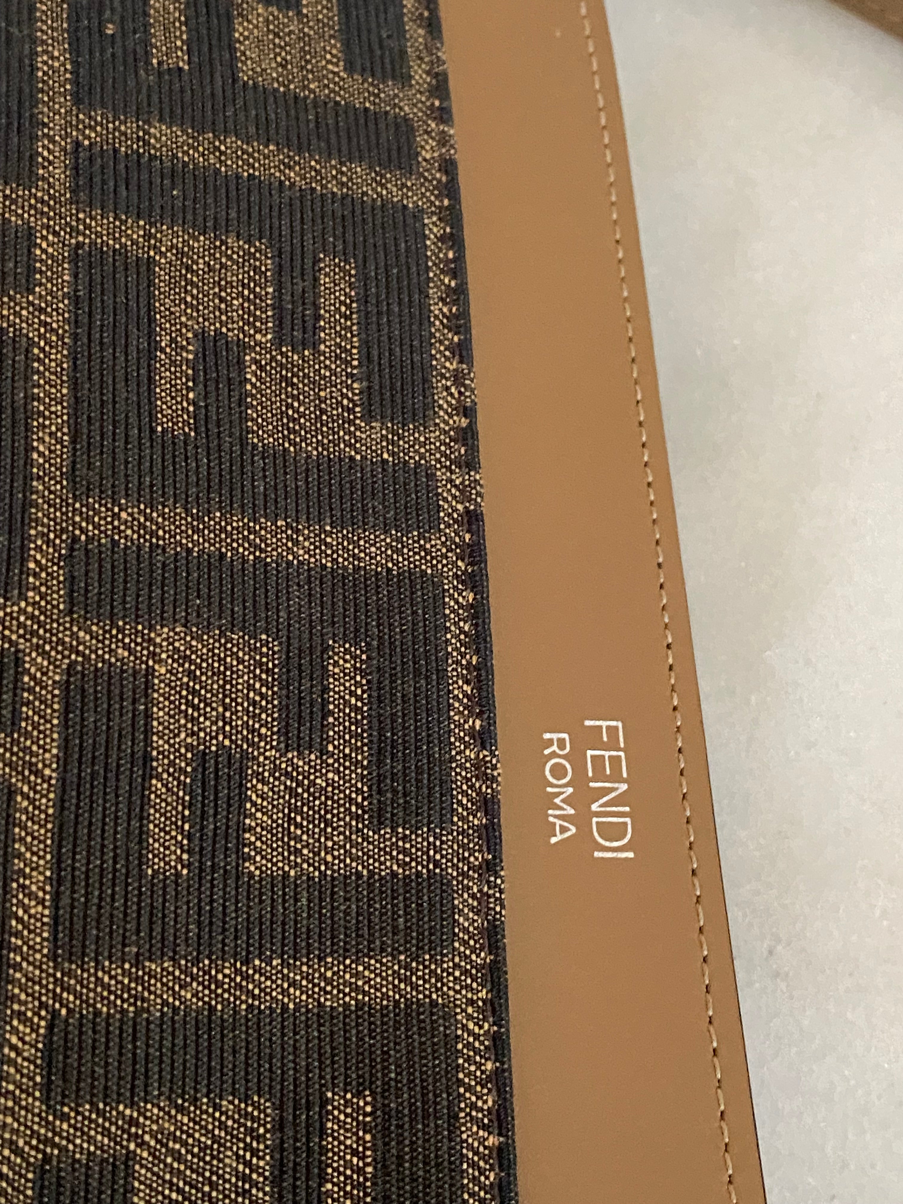 Fendi Brown FF Pouch