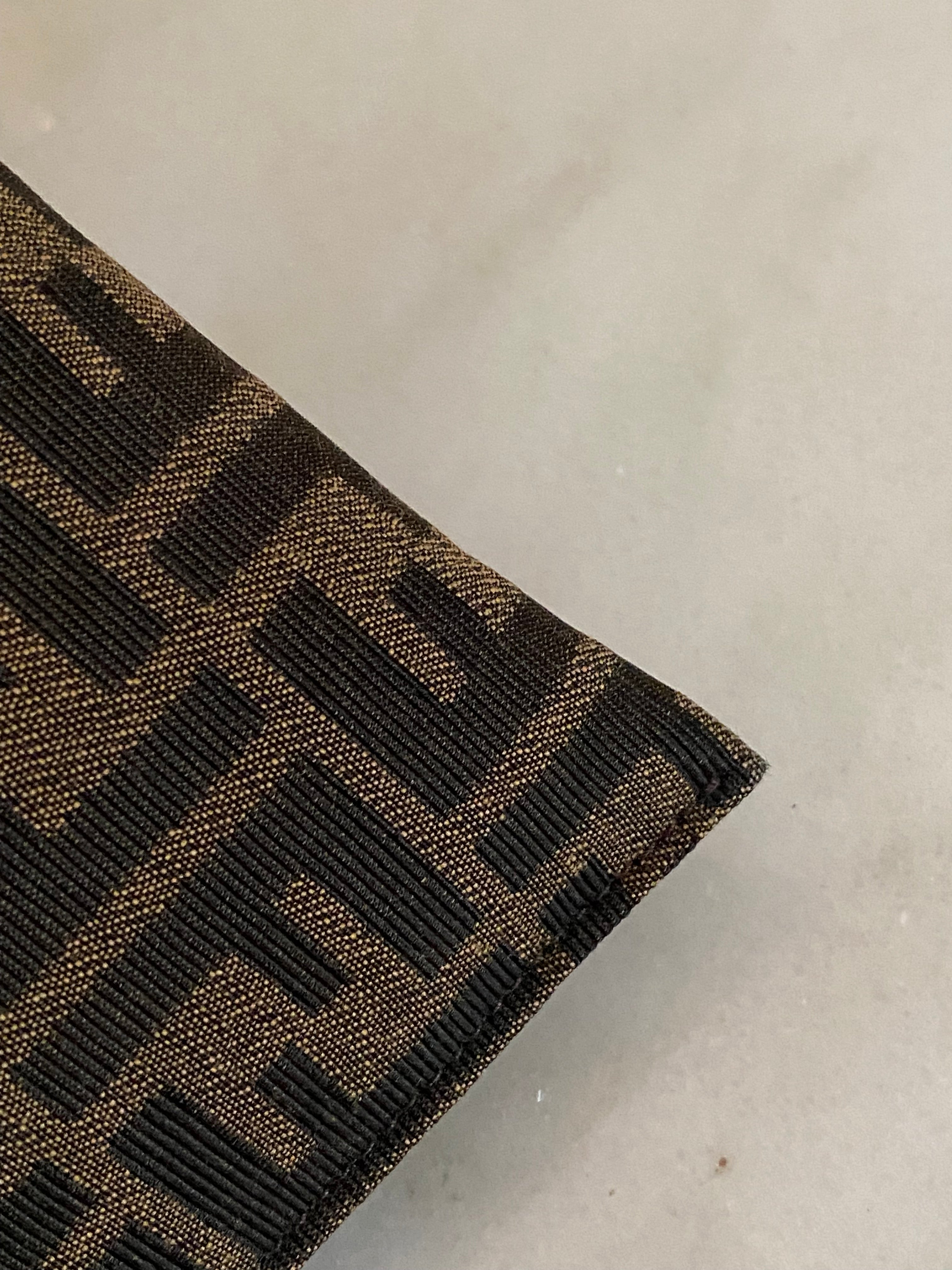 Fendi Brown FF Pouch