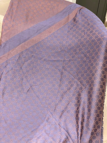 Gucci Bicolor Square Shawl-Shawl-Gucci-The Closet Egypt