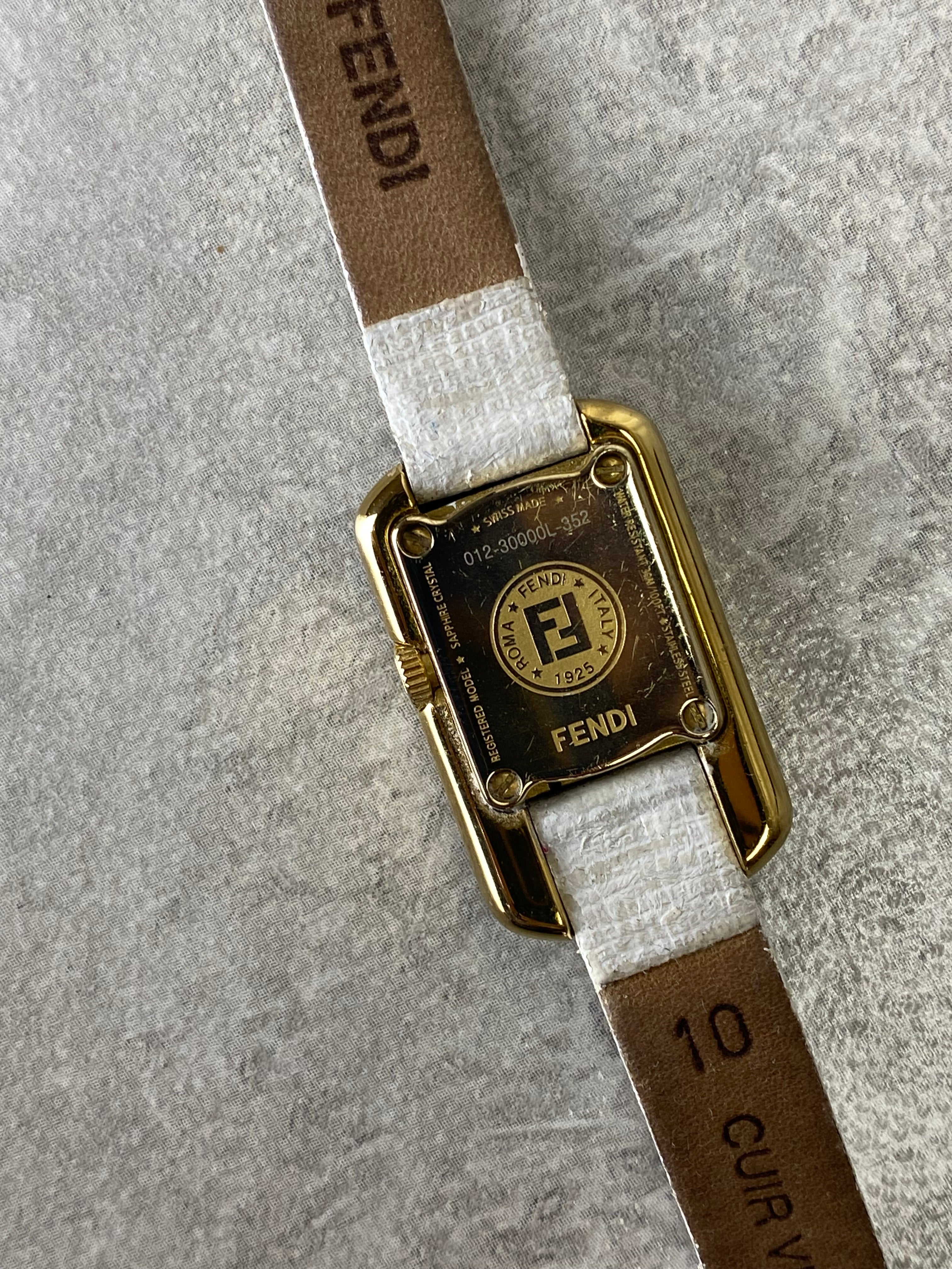 Fendi Gold Small Watch-Watch-Fendi-The Closet Egypt