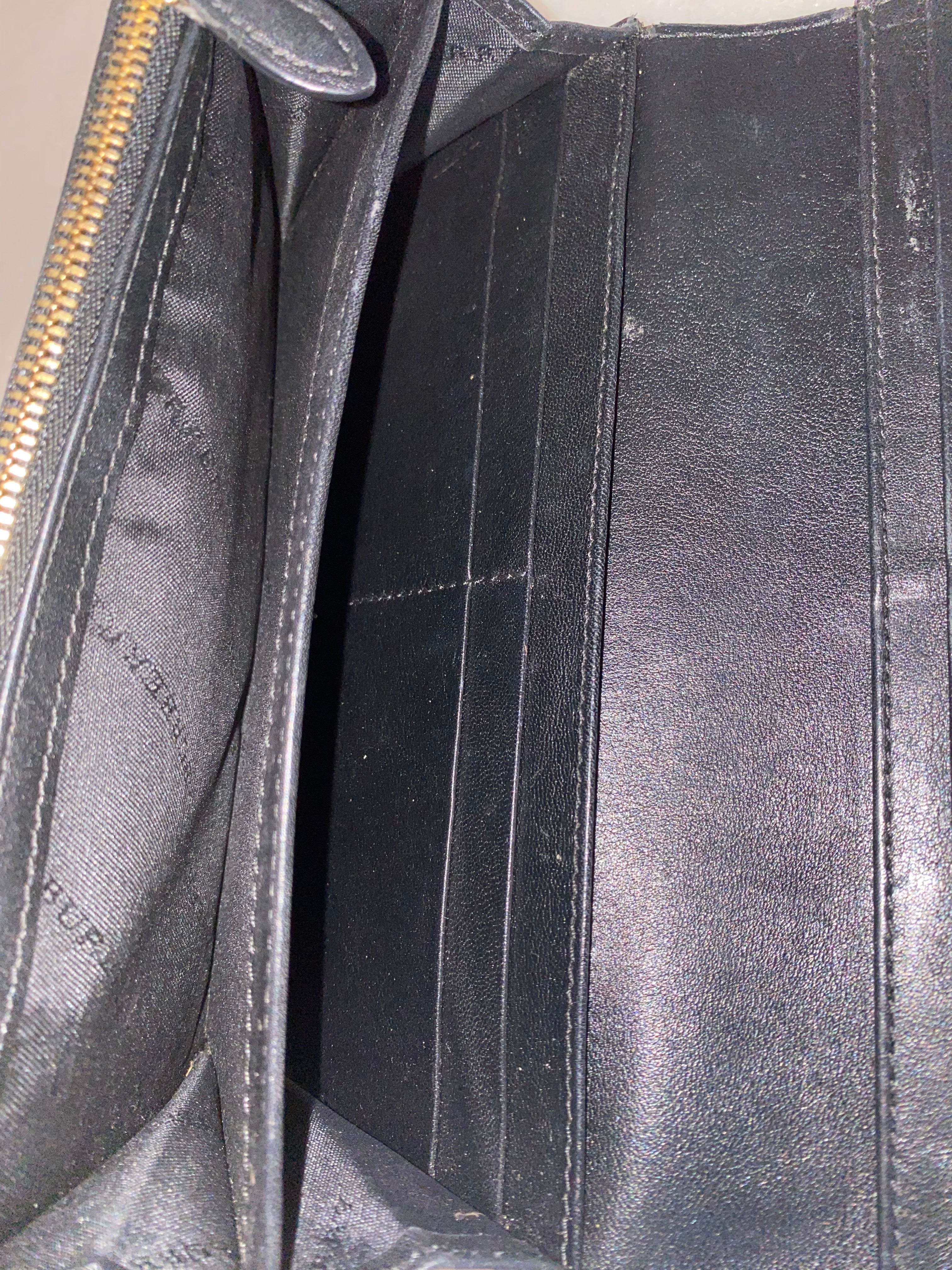 Burberry House Check Black Long Wallet-wallet-Burberry-The Closet Egypt