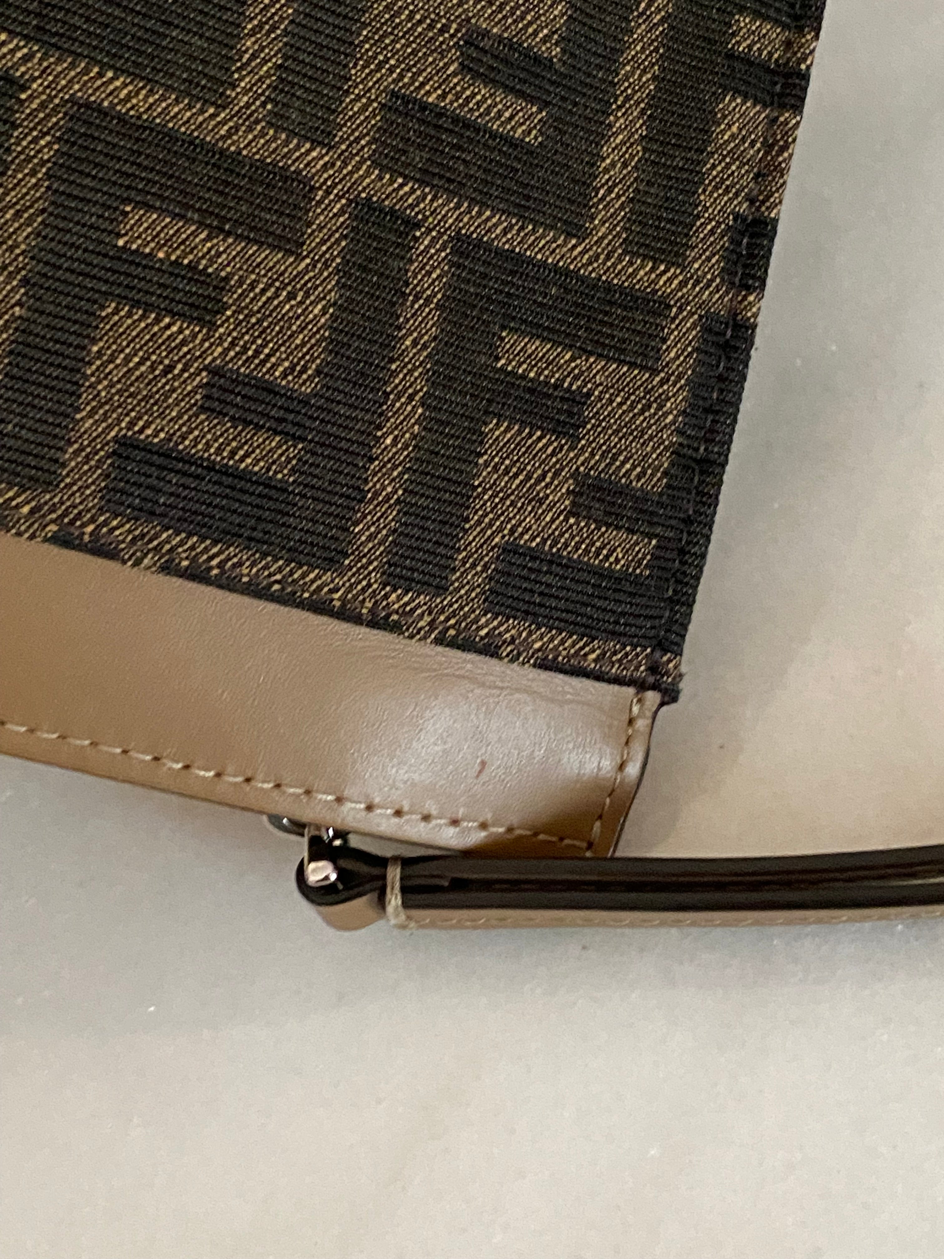 Fendi Brown FF Pouch