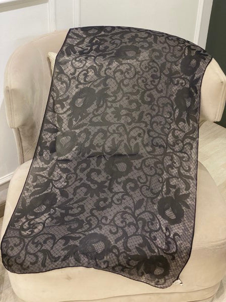 Valentino Bicolor Rectangular Scarf-Scarf-Valentino-The Closet Egypt