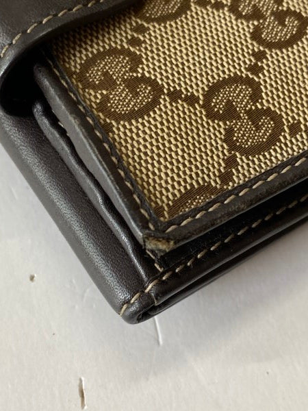 Gucci Bicolor GG Print Small Wallet-wallet-Gucci-The Closet Egypt