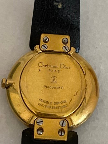 Christian Dior Gold 7 Diamond Watch-Watch-Christian Dior-The Closet Egypt
