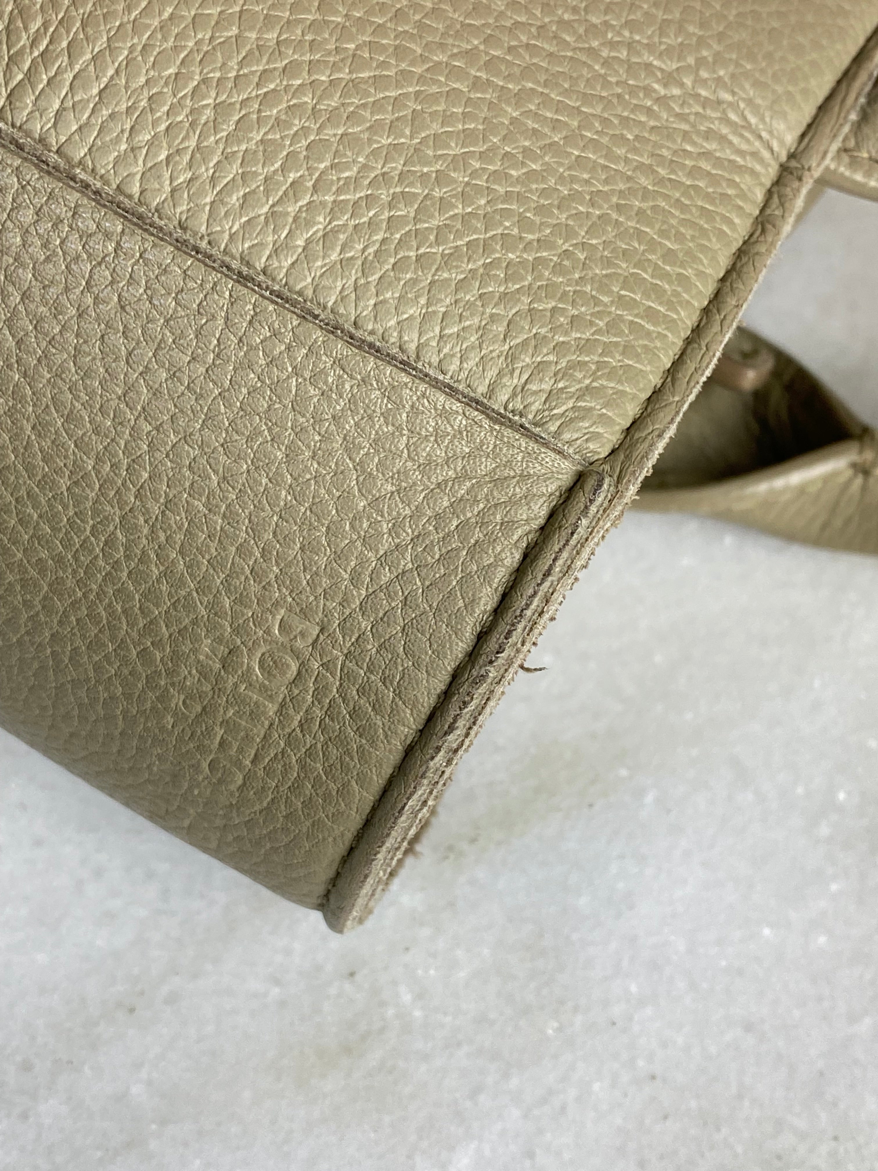 Bottega Veneta Grey Arco Mini Tote Bag W/ Pouch & Strap