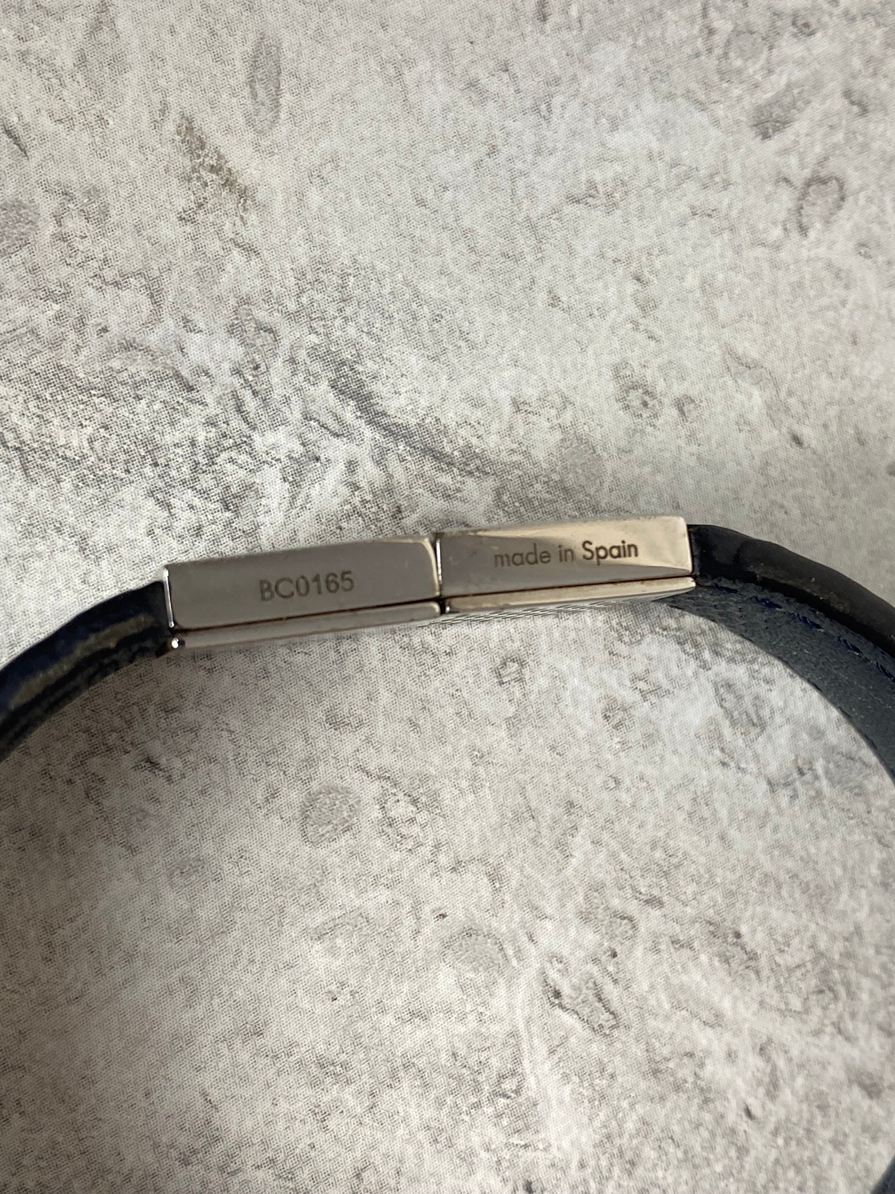 Louis Vuitton Damier Navy Cobalt Pull It Reversible Bracelet-Bracelet-Louis Vuitton-The Closet Egypt