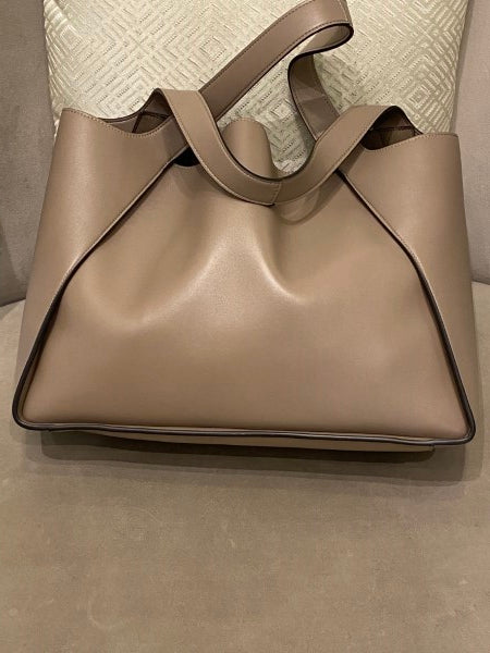 Stella Mccartney Beige Logo Tote Bag-handbag-Stella Mccartney-The Closet Egypt