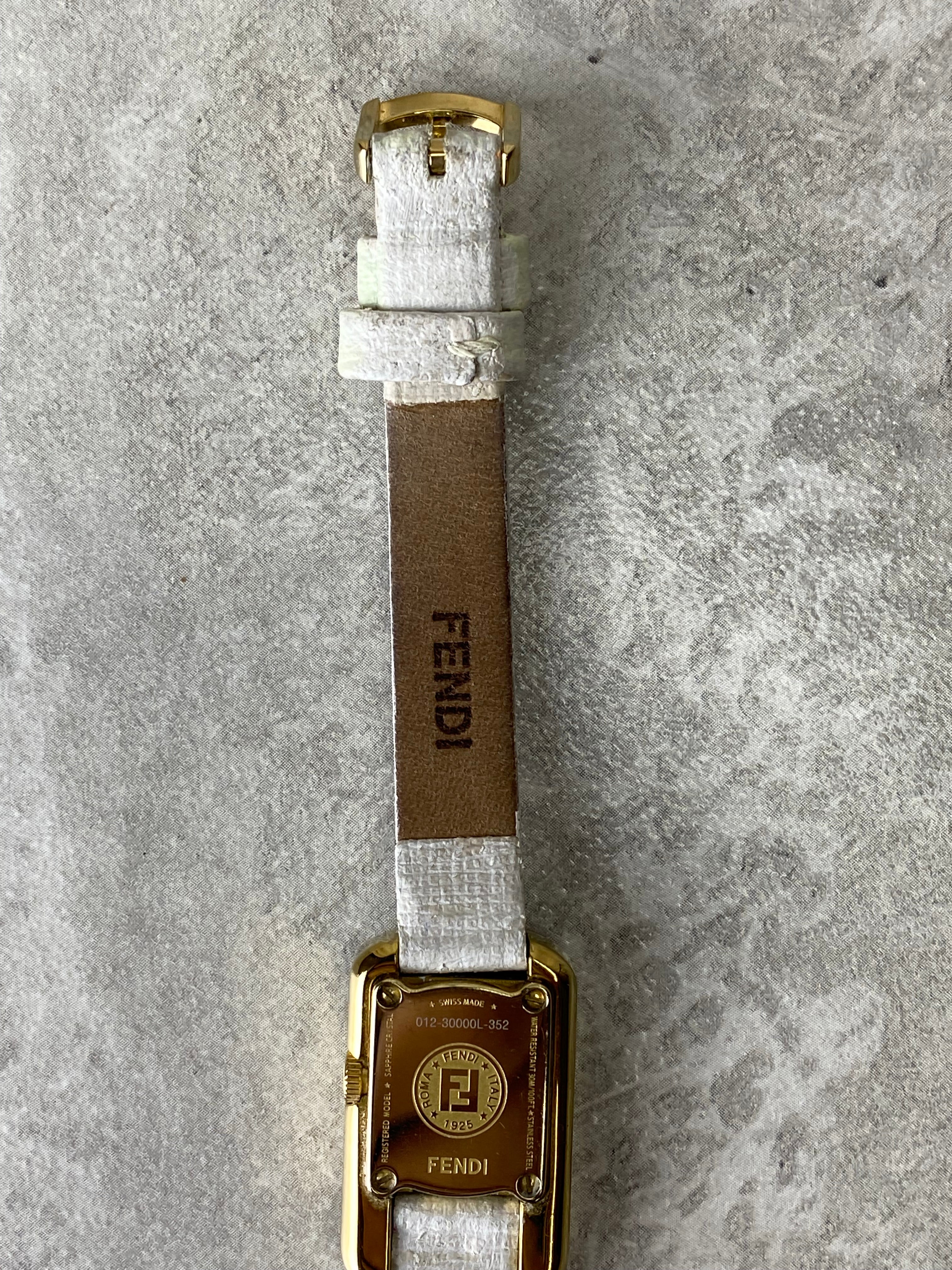 Fendi Gold Small Watch-Watch-Fendi-The Closet Egypt